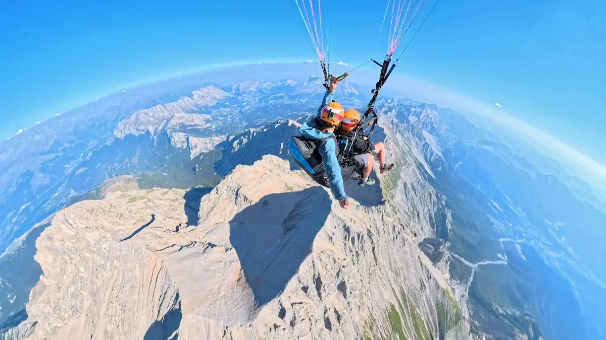 Vol parapente prestige Obiou