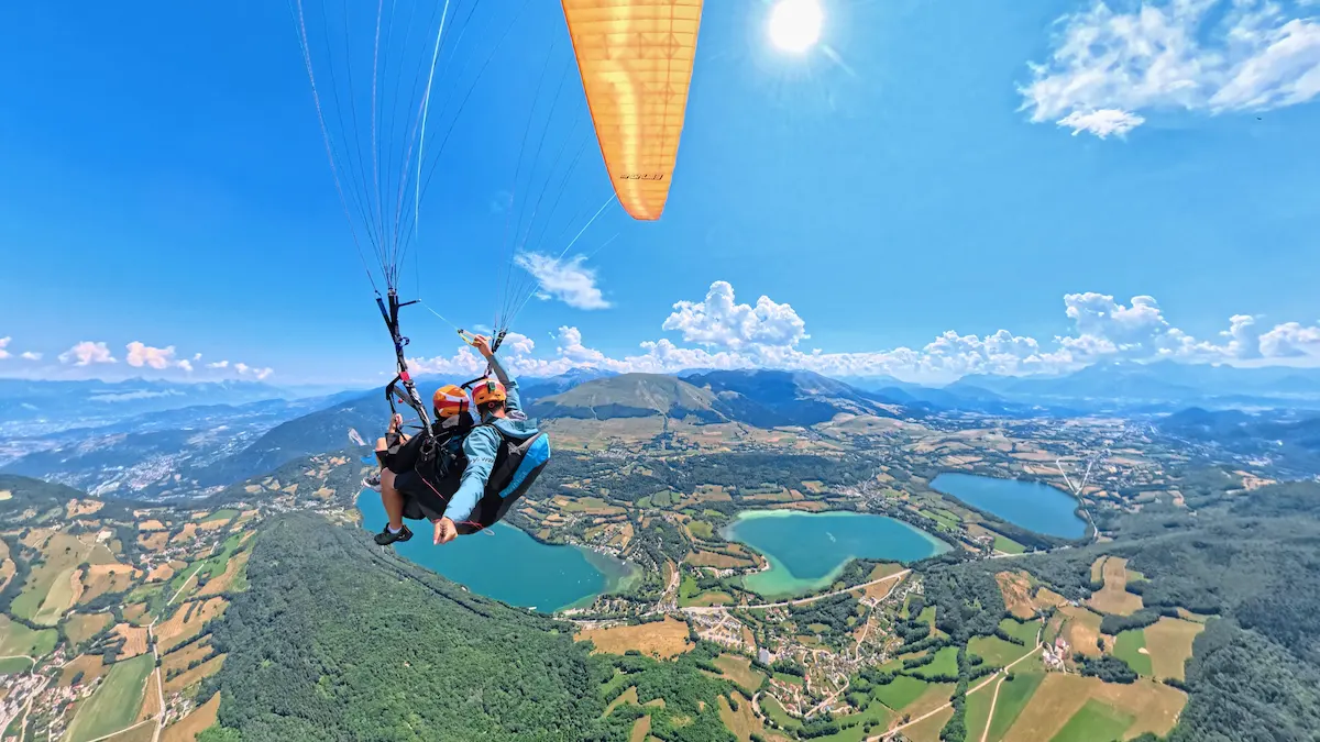 Parapente près de Valence : vol biplace en montagne avec Matheysine Parapente