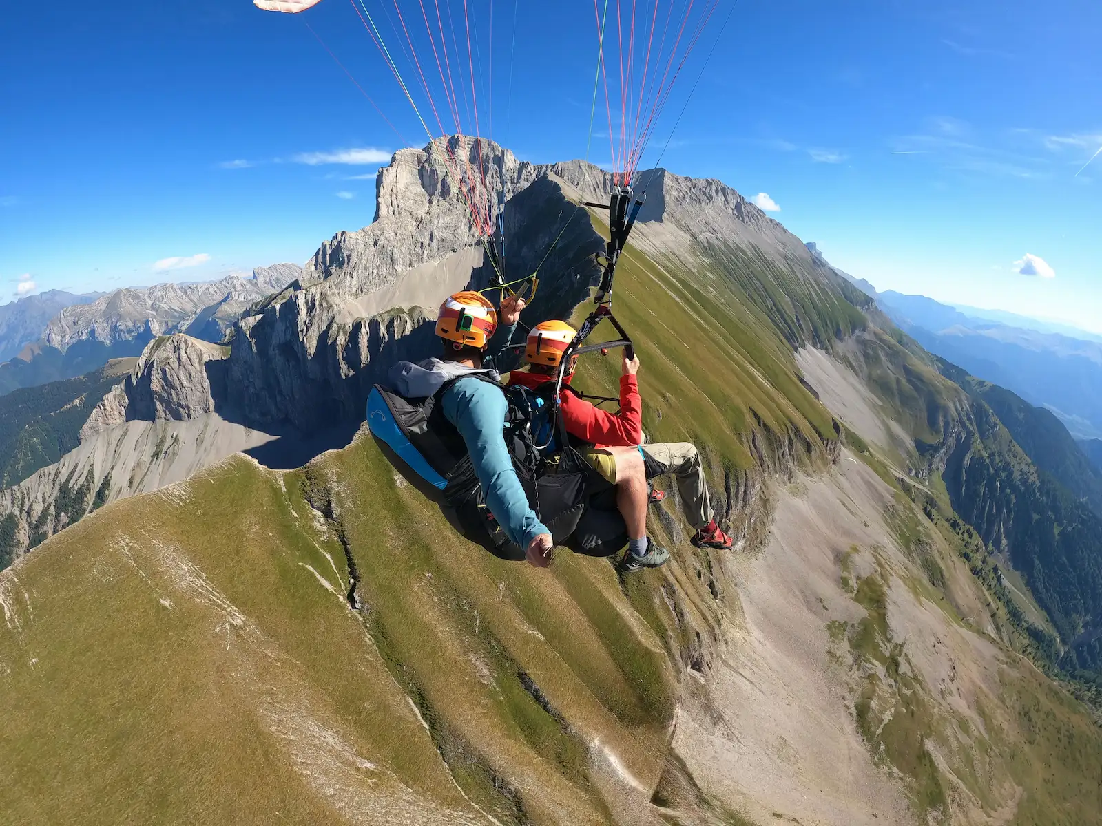 Vol biplace Courtet Mens